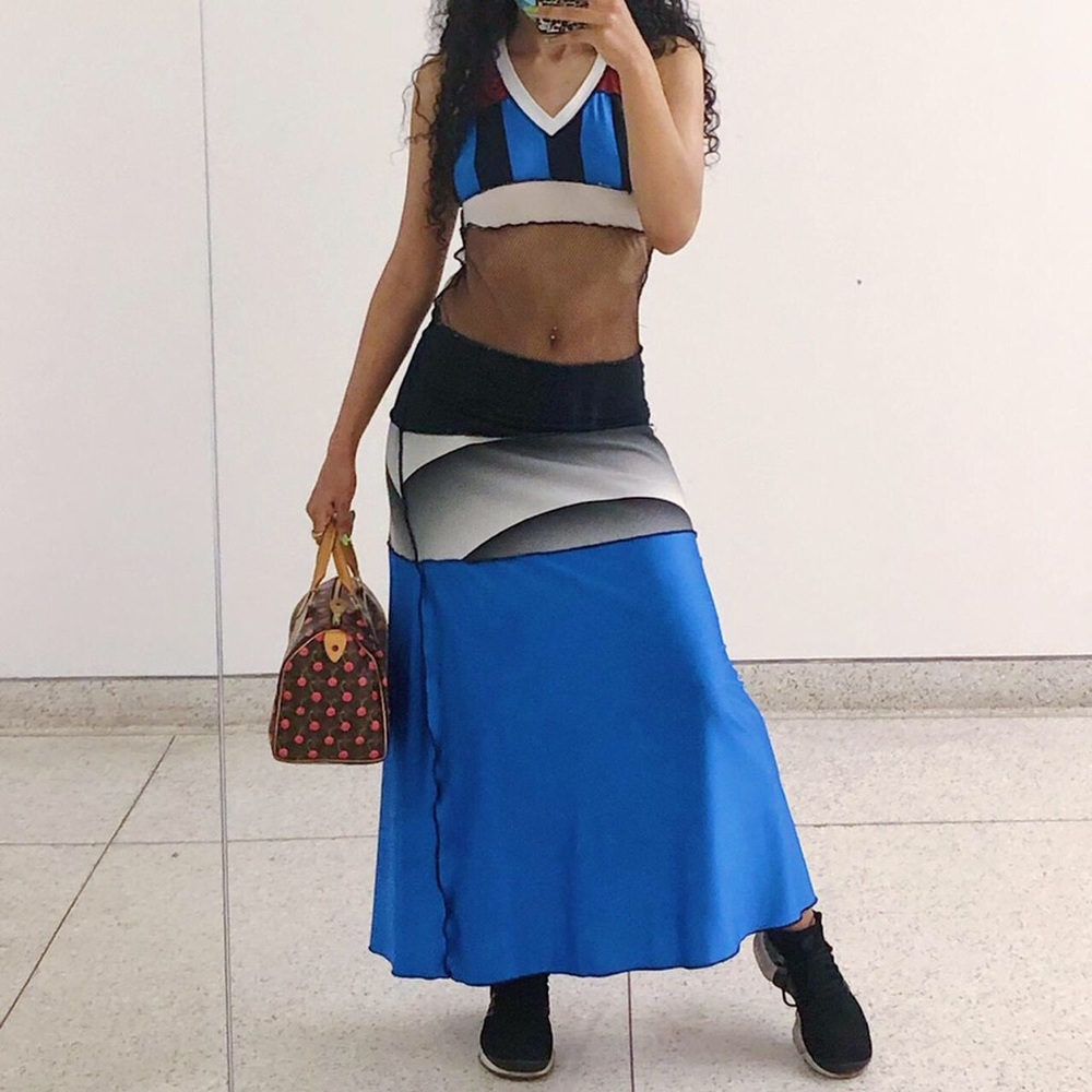 Jean Paul Gaultier vintage long 90s dress